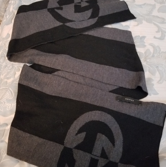 Gucci mens or womens wool scarf - Picture 3 of 6